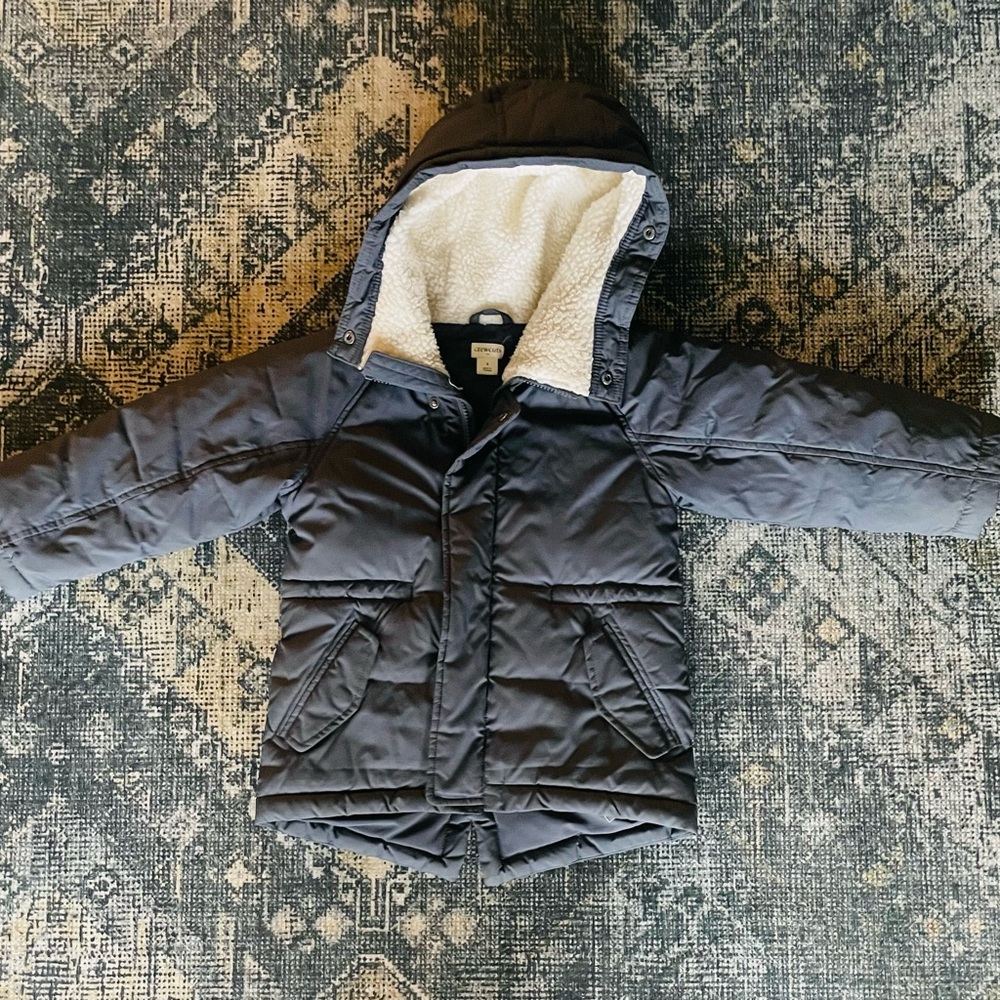 JCrew SZ 3 Boys Fishtail Parka